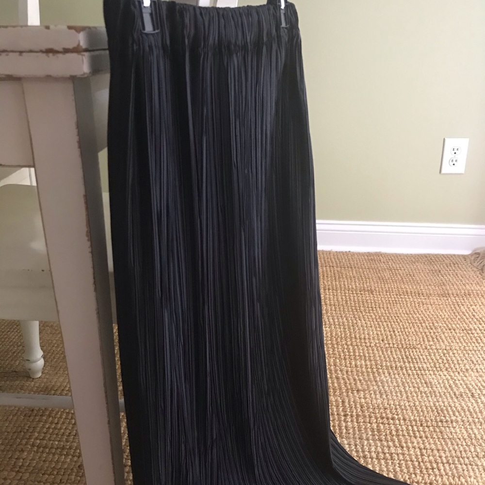 COPY - Vintage Couture Black Floor Length Skirt